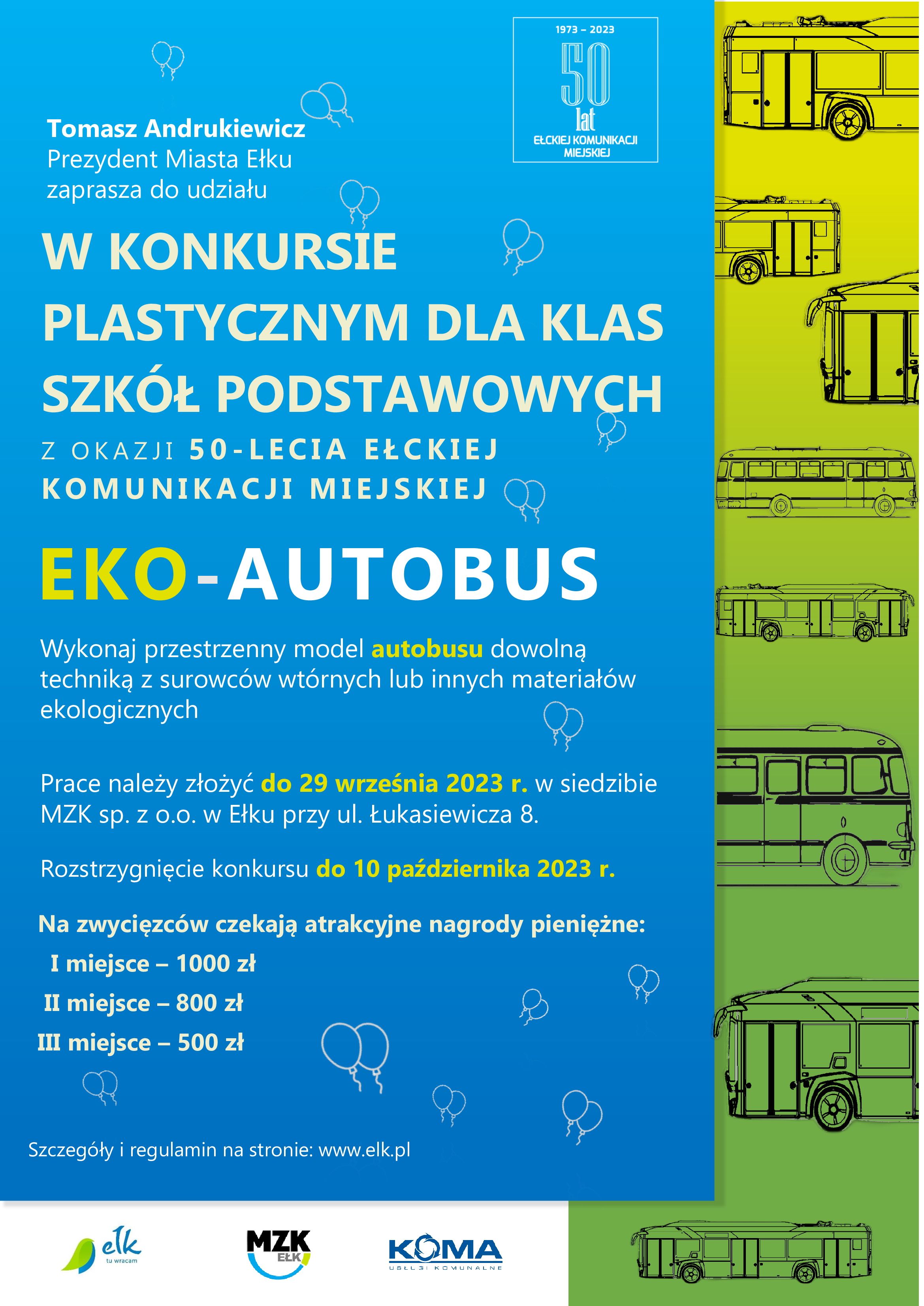 EKO – BUS-Kunstwettbewerb für Grundschulklassen