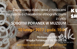 Sobotni Poranek w Muzeum "Kulinarne smaki Mazur"