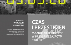 Lecture:Time and space of Masurian cities in an accelerating world