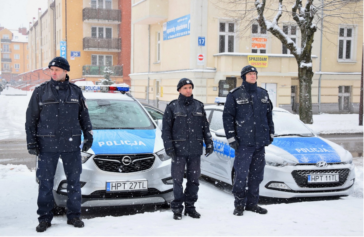 Neue Fahrzeuge für Polizei-ełckiej
