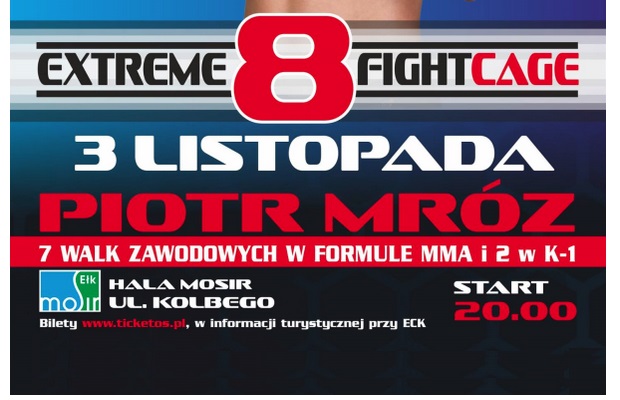 Mazurska Gala MMA-Extreme kämpfen Käfig 8