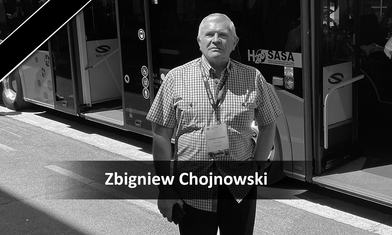 Nie żyje Zbigniew Chojnowski, Prezes MZK w Ełku