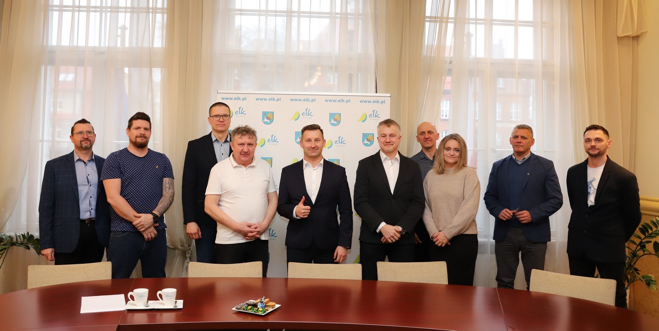 Wręczenie dotacji z zakresu rozwoju sportu w Ełku