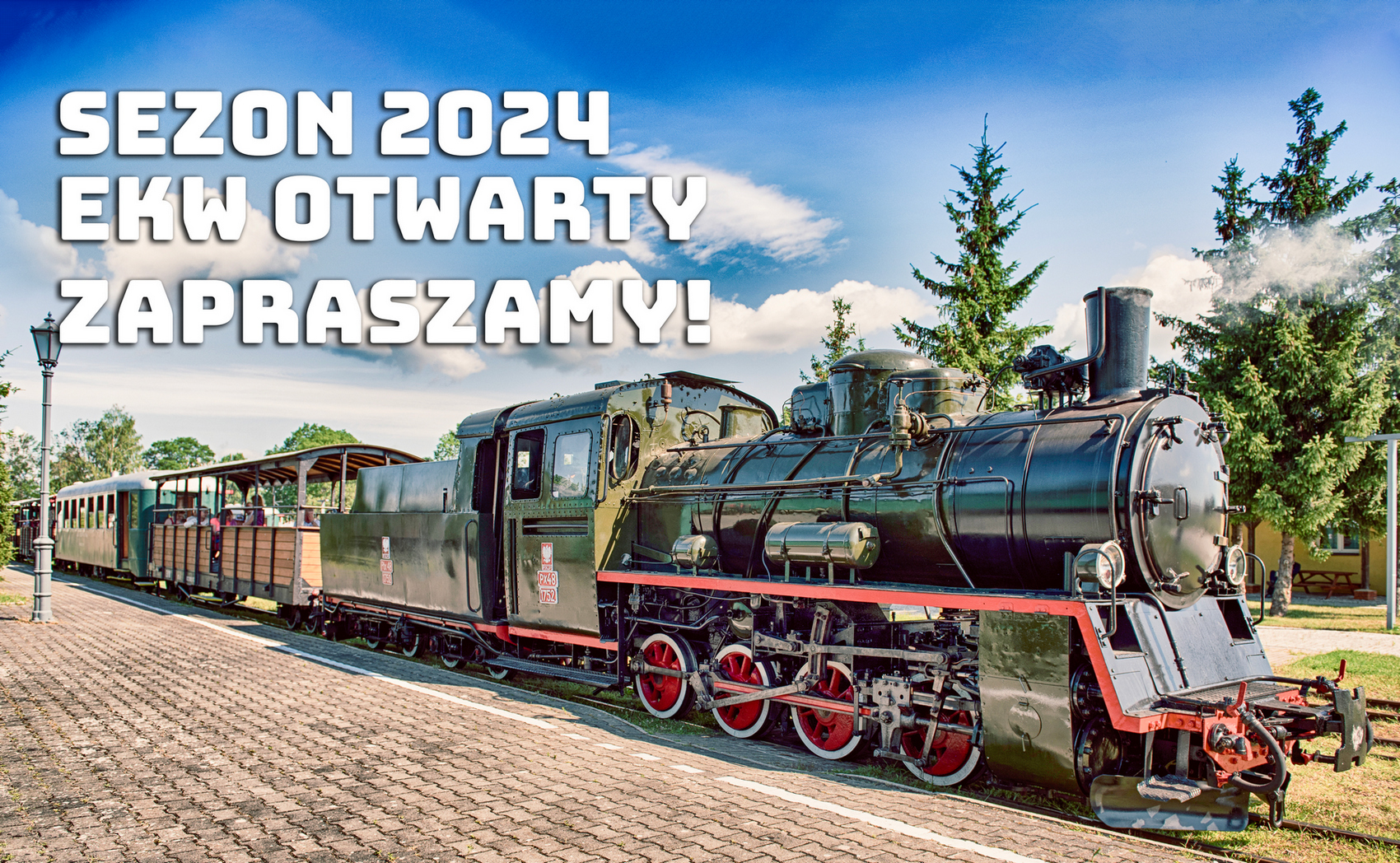 Die Saison 2024 der Schmalspurbahn Ełk beginnt